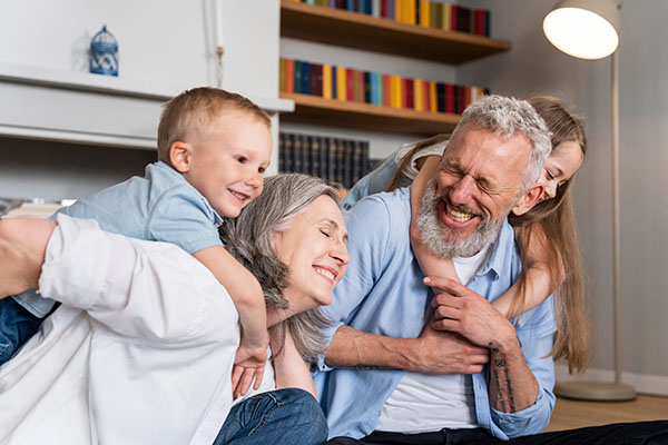 Family Together for April Fools